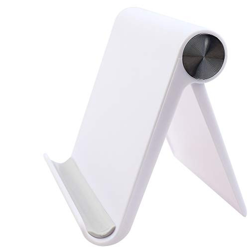 Adjustable Cell Phone Stand Holder,Mobile Phone Dock Cradle Compatible for iPhone Xs Max XR 8 Plus 6 7 6S, Samsung Galaxy S10 S9 S8 S7 Edge S6, Foldable Desktop Android Smartphone Holder,White Adjustable Cell Phone Stand Holder,Mobile Phone Dock Cradle Compatible for iPhone Xs Max XR 8 Plus 6 7 6S, Samsung Galaxy S10 S9 S8 S7 Edge S6, Foldable Desktop Android Smartphone Holder,White