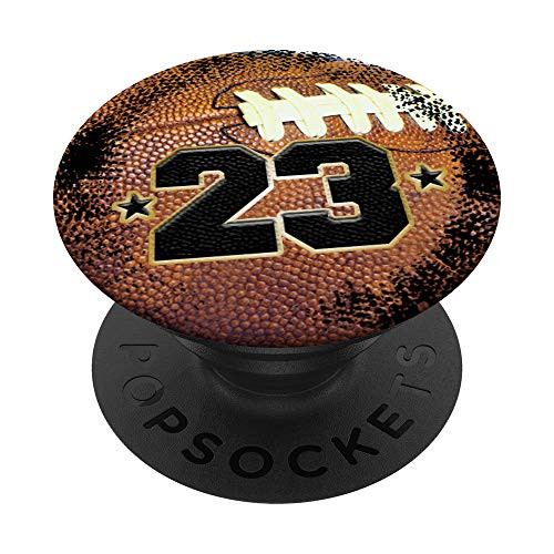 American Football Jersey Number 23 twenty three PopSockets PopGrip: Swappable Grip for Phones and Tablets American Football Jersey Number 23 twenty three PopSockets PopGrip: Swappable Grip for Phones and Tablets