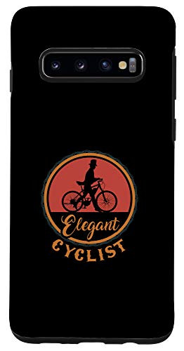 Galaxy S10 Elegant Cyclist E-Bike Bicycle Cycling Bike Cyclist Gift Case