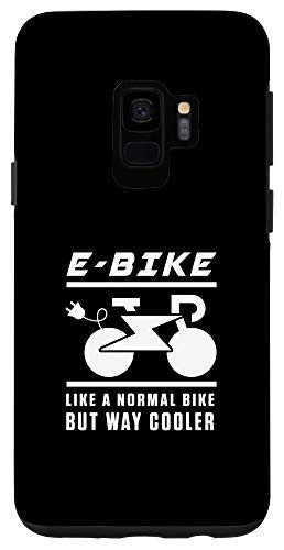 Galaxy S9 E-Bike Electric Bicycle Cooler E-Bike Bike Cyclist Gift Case