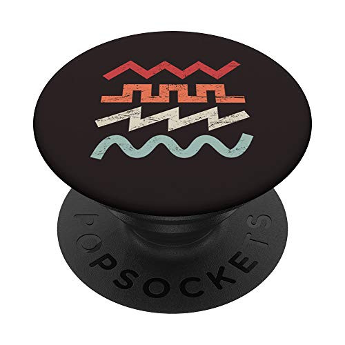 Analog Synth Midi Electronic Music Producer DJ PopSockets Grip and Stand for Phones and Tablets