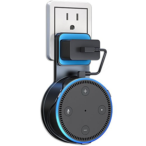Echo Dot Wall Mount,Alexa/Amazon Echo Dot 2nd Generation Accessories,Alexa Dot Wall Mounts Outlet Stand Holder?Black Echo Dot Wall Mount,Alexa/Amazon Echo Dot 2nd Generation Accessories,Alexa Dot Wall Mounts Outlet Stand Holder?Black