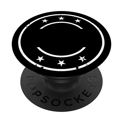 Round stamp PopSockets PopGrip: Swappable Grip for Phones  and  Tablets