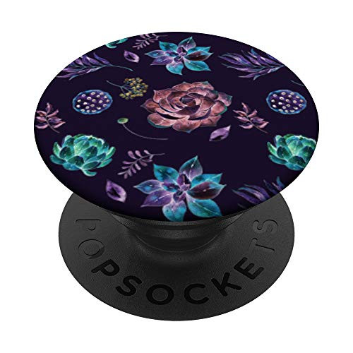 Rose Cactus Succulent Garden Dark Mode PopSockets PopGrip: Swappable Grip for Phones and Tablets Rose Cactus Succulent Garden Dark Mode PopSockets PopGrip: Swappable Grip for Phones and Tablets