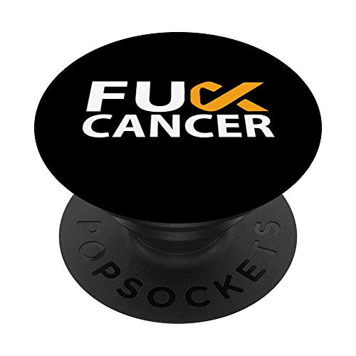 Fuck Appendix Cancer F U FU Orange Ribbon Cancer Awareness PopSockets Grip and Stand for Phones and Tablets Fuck Appendix Cancer F U FU Orange Ribbon Cancer Awareness PopSockets Grip and Stand for Phones and Tablets