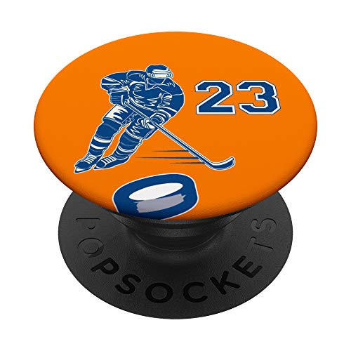 23 Hockey Number Player Design 23 PopSockets Grip and Stand for Phones and Tablets 23 Hockey Number Player Design 23 PopSockets Grip and Stand for Phones and Tablets