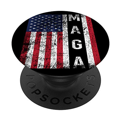 Donald Trump Maga American Flag PopSockets PopGrip: Swappable Grip for Phones  and  Tablets Donald Trump Maga American Flag PopSockets PopGrip: Swappable Grip for Phones  and  Tablets
