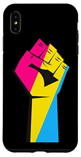 iPhone XS Max Pan Flag Queer Fist Pansexual Case