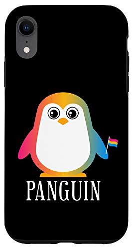 iPhone XR Pan Pansexual Penguin Pride Flag LGBTQ Cool Animal LGBT Gift Case