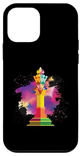 iPhone 12 mini King Chess Checkmate Board Game Tactic Player Colorful Gift Case