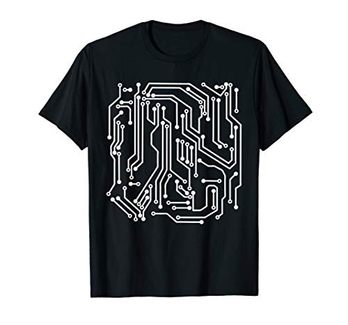 Computer Circuit Board - Electrical Engineer Gift CPU Chip T-Shirt
