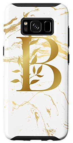 Galaxy S8 Women Personalized Girly Alphabet Capital B Initial Letter Case