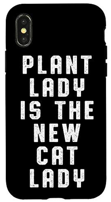 iPhone X/XS Garden Plant Lady New Cat Lady Gardening Plants Gift Case