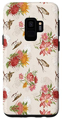 Galaxy S9 Floral Flowers Nature Summer Garden Pattern Plants Gift Case