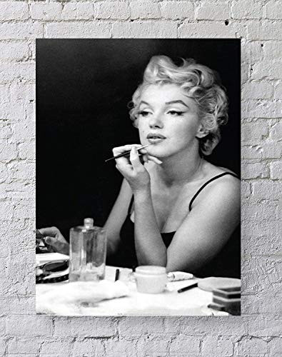 Avando Era Superstar Marilyn Monroe Black and White Poster Art Print Posters,16''x20'' Unframed Poster Print (B)