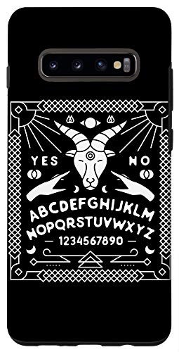 Galaxy S10Plus Ouija Board Goat Devil Satan Horror Halloween Design Case