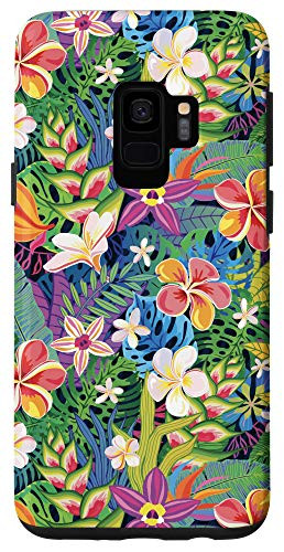 Galaxy S9 Flowers Nature Garden Pattern Plants Floral Summer Gift Case