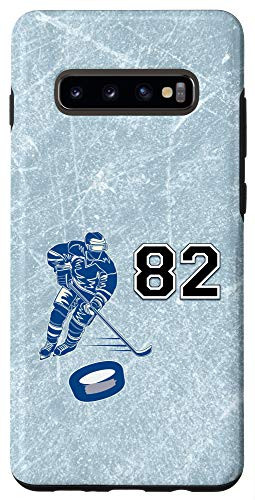 Galaxy S10Plus 82 Hockey Number Player Design  82 Case