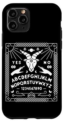 iPhone 11 Pro Ouija Board Goat Devil Satan Horror Halloween Design Case