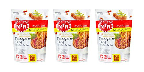 MTR Puliogare Paste - 200g Pack of 3