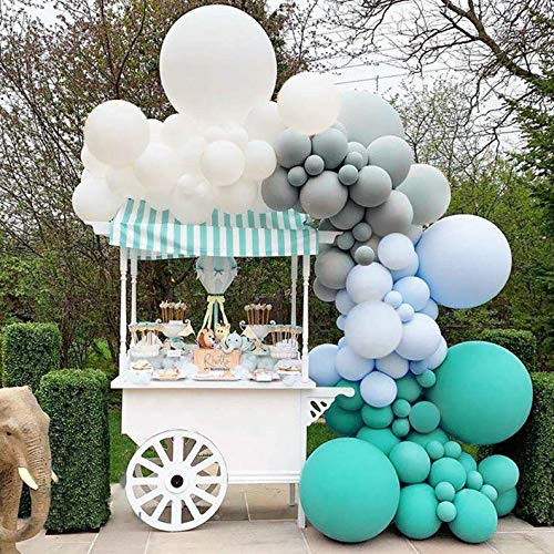 Pastel Tiffany Blue Balloon Arch Garland Kit-Macaron Blue Balloon White Balloon 153Pcs for Birthday,Baby Shower,Wedding,Christmas,Holiday,Graduation,Bachelorette and New Year's Party. Pastel Tiffany Blue Balloon Arch Garland Kit-Macaron Blue Balloon White Balloon 153Pcs for Birthday,Baby Shower,Wedding,Christmas,Holiday,Graduation,Bachelorette and New Year's Party.