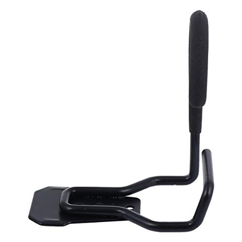 BESPORTBLE Garage Hooks Bike Rack Garage Wall Mount Bike Hanger Bicycle Rack Storage System Hook for Heavy Duty Cycling Holder Black