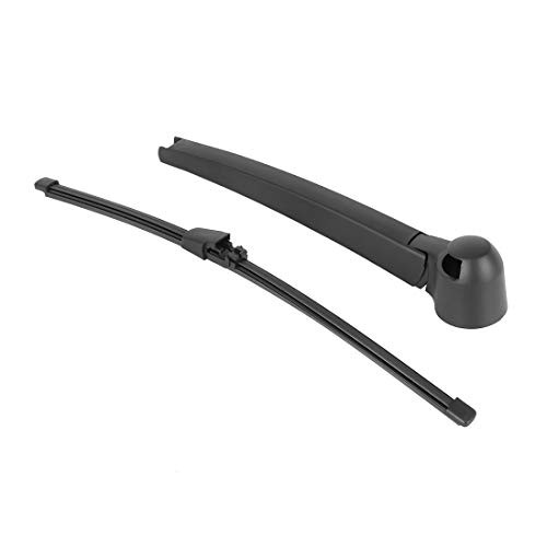 X AUTOHAUX Car 345mm 13'' Rear Windshield Wiper Blade Arm Set for Seat Ibiza ST 2010-2020
