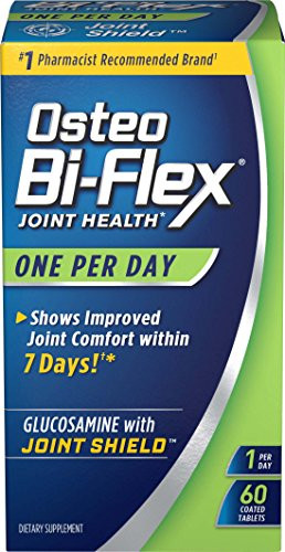Glucosamine w/Vitamin D, One Per Day by Osteo Bi-Flex, Joint Health with Bone  and  Immune Support, 60 Coated Tablets