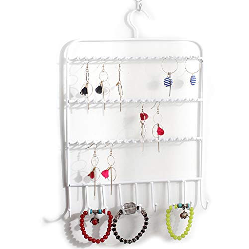 congchuaty Wall Jewelry Organizer Stand Earring Hanging Holder Desktop Storage Decor Rack,Earring Stands and Displays