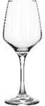 Circleware Vine Wine Glasses, Set of 4, All-Purpose Elegant Entertainment Party Beverage Glassware Drinking Cups for Water, Juice, Beer, Liquor, Whiskey and Bar Dining Decor Gifts, 12.2 oz, Clear