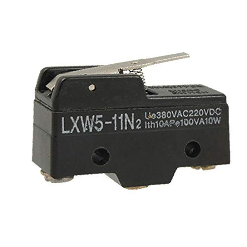 X-DREE Short Hinger Lever Screw Ternimal Panel Mount Micro Switch (6437cb43-a222-11e9-8d7c-4cedfbbbda4e)