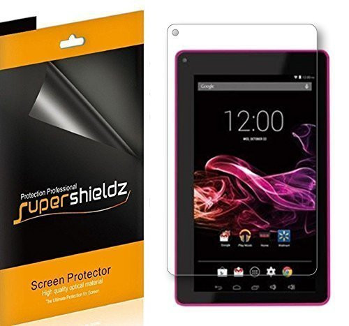 [3-Pack] Supershieldz Anti-Bubble Clear Screen Protector for RCA 7 Voyager II (RCT6773W22B) 8GB Quad Core Tablet + Lifetime Replacement