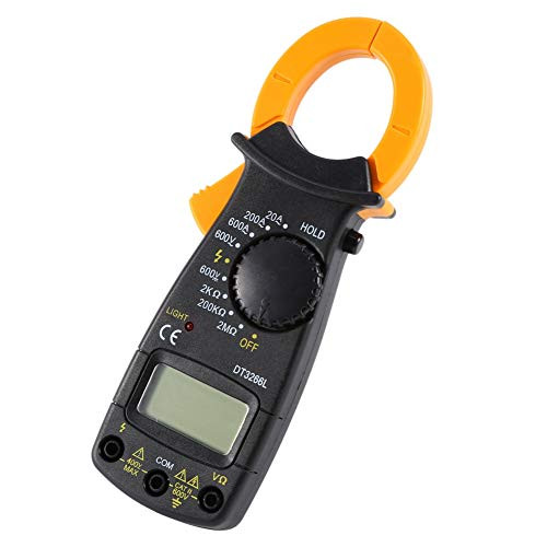 Ymiko DT-3266L Digital Amper Clamp Meter Multimeter Current Clamp Pincers Voltmeter Ammeter 600A AC/D Overload Protection