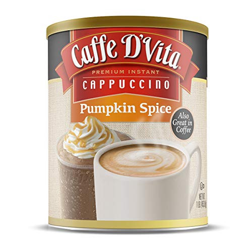 Caffe D'Vita Pumpkin Spice Cappuccino 1 lb. can (16 oz.)