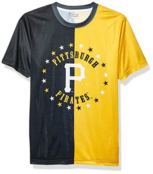 MLB Pittsburgh Pirates Unisex Big Logo TEEBIG Logo TEE, Team Color, S MLB Pittsburgh Pirates Unisex Big Logo TEEBIG Logo TEE, Team Color, S