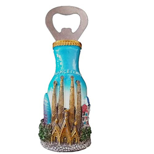 3D Barcelona Spain Fridge Magnet Bottle Opener Souvenir Gift Home Kitchen Decoration Refrigerator Magnetic Sticker Beer Opener 3D Barcelona Spain Fridge Magnet Bottle Opener Souvenir Gift Home Kitchen Decoration Refrigerator Magnetic Sticker Beer Opener
