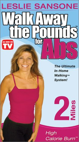 Walk Away the Pounds for Abs: 2 Miles - High Calorie Burn -VHS-
