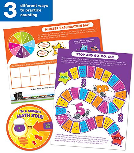 Carson Dellosa Education Numbers 1–10 Instructional Resources EZ-Spin Set - 3pcs (149027)