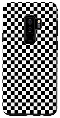 Galaxy S9Plus Checkered Black Checkerboard Pattern Phone Case