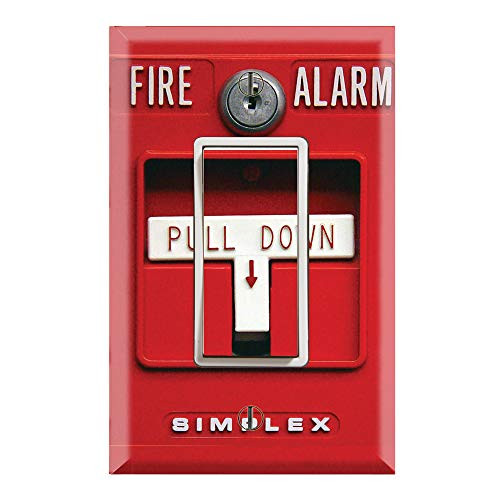 Graphics Wallplates - Fire Alarm - Single Rocker/GFCI Outlet Wall Plate Cover