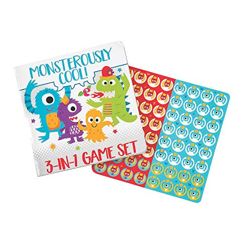 Fun Express Cute Monster Game Sets - Toys - 12 Pieces