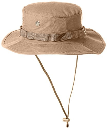 Tru-Spec Boonie, Tru Kh 100 percent CTTN R/S with Loops, Khaki, 7