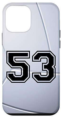 iPhone 12 mini Volleyball Jersey Number  53 Fifty Three No 53 Game Play Case