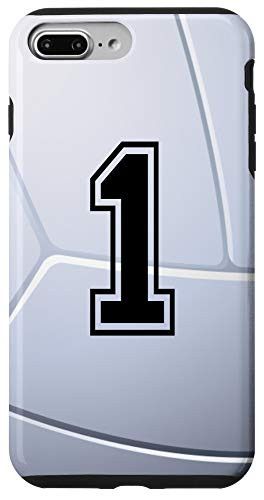 iPhone 7 Plus/8 Plus Volleyball Jersey Number  1 One No 1 Game Play Case