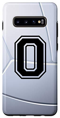 Galaxy S10Plus Volleyball Jersey Number  0 Zero No 0 Game Play Case