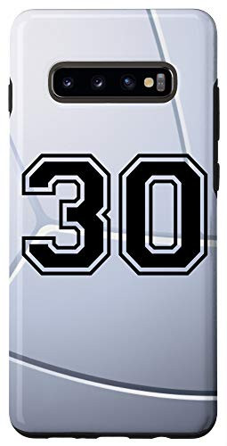 Galaxy S10Plus Volleyball Jersey Number  30 Thirty No 30 Game Play Case