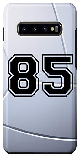 Galaxy S10Plus Volleyball Jersey Number  85 Eighty Five No 85 Game Play Case