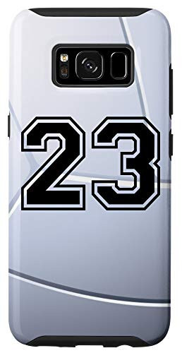 Galaxy S8 Volleyball Jersey Number  23 Twenty Three No 23 Game Play Case