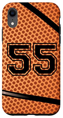 iPhone XR Basketball Jersey Number  55 Fifty Five No 55 Game Play Case
