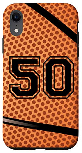 iPhone XR Basketball Jersey Number  50 Fifty No 50 Game Play Case